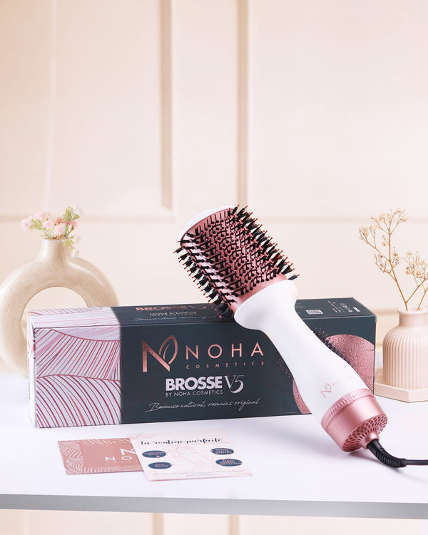 Brosse V5 : Brosse Soufflante 5 en 1